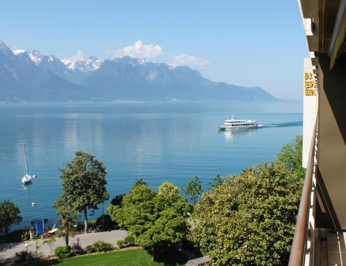 Hotel Royal Plaza Montreux&Spa Exterior foto